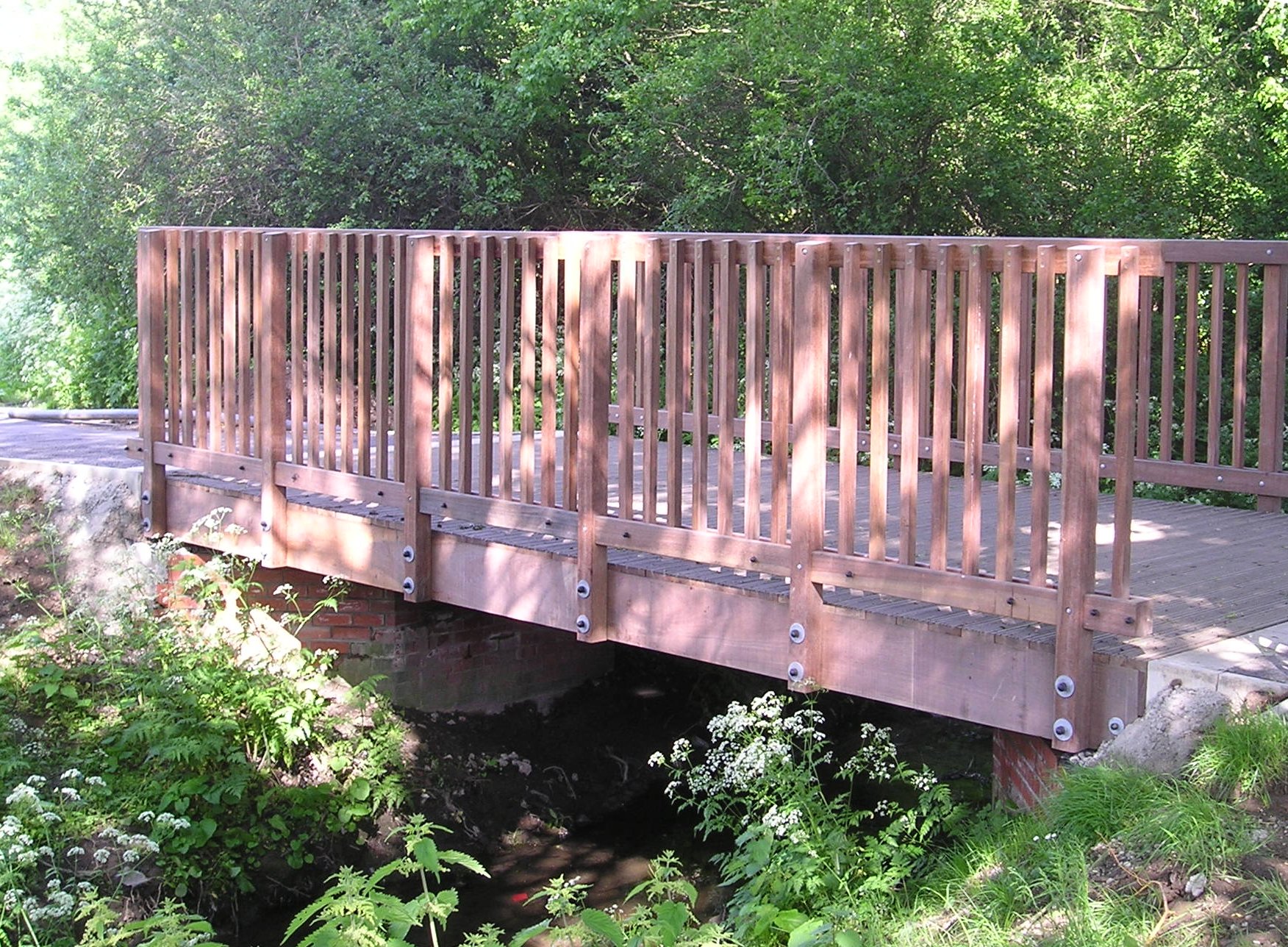Hardwood Cycle Bridge - Ref 3096